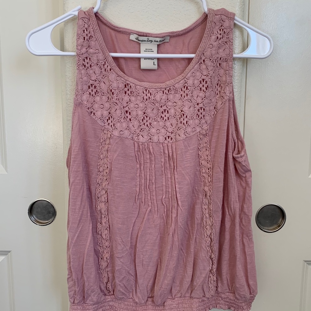 Pink shirt